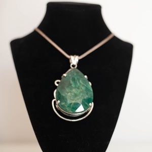 Rare 327 carat Emerald Pendant